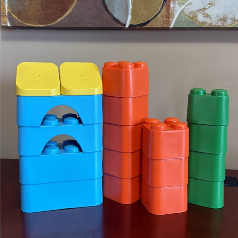 Green Building Block Set